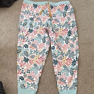 Garnet Hill PJ Bottoms- Multicolor